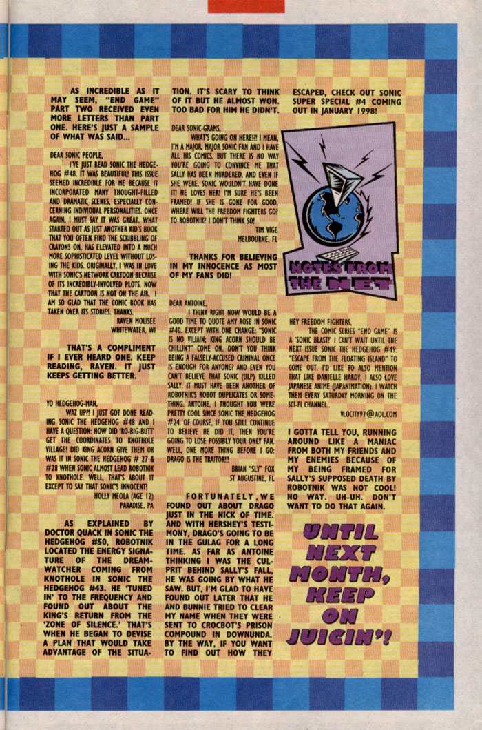 Sonic - Archie Adventure Series February 1998 Page 29